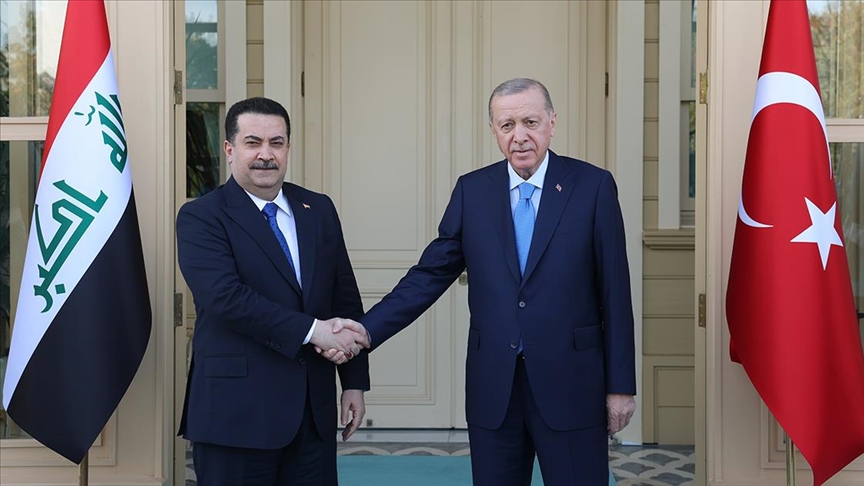 Cumhurbaşkanı Erdoğan, Irak Başbakanı es-Sudani’yi kabul etti