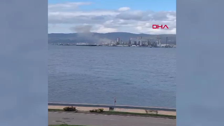 İzmit’te Tüpraş’ta patlama!