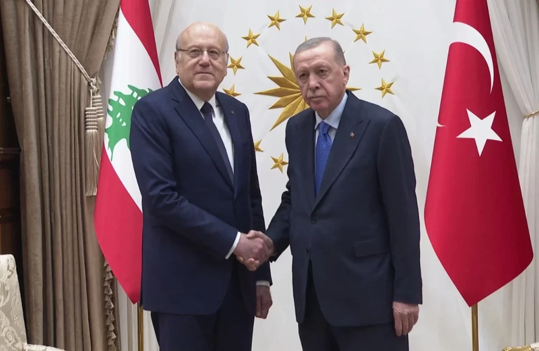 Türkiye ve Lübnan arasında diplomatik görüşme: Erdoğan ve Mikati bir araya geldi