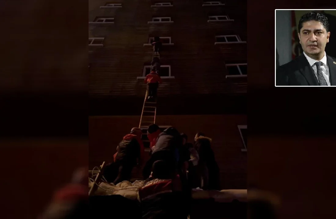 Yangın faciasının ilk tanığı MHP’li İsmail Özdemir, yaşananları tek tek anlattı