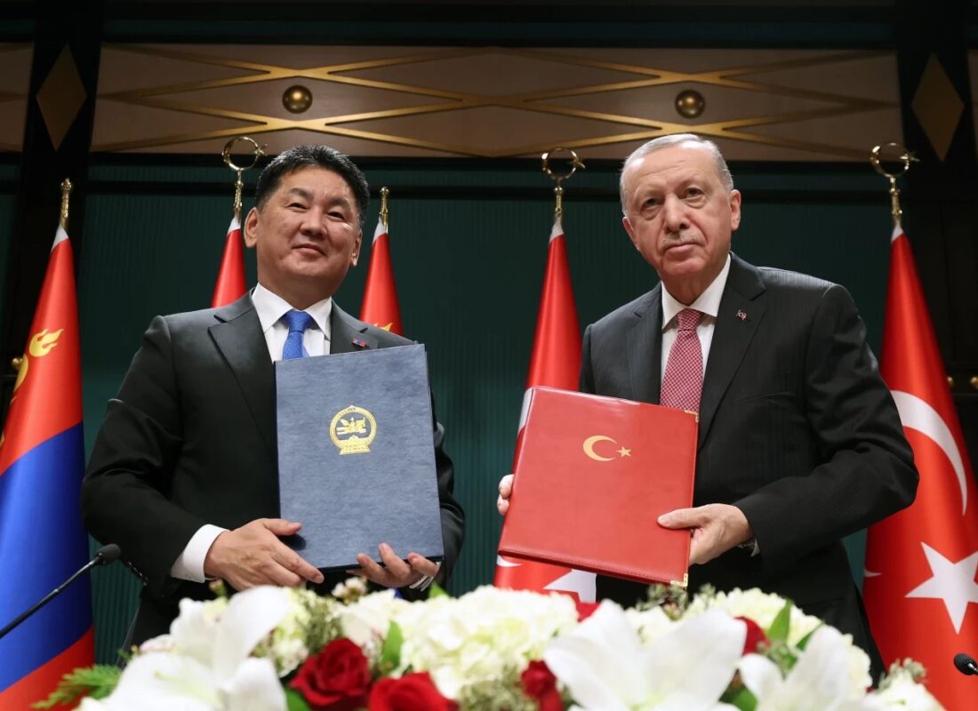 Türkiye ve Moğolistan arasında 10 anlaşma imzalandı