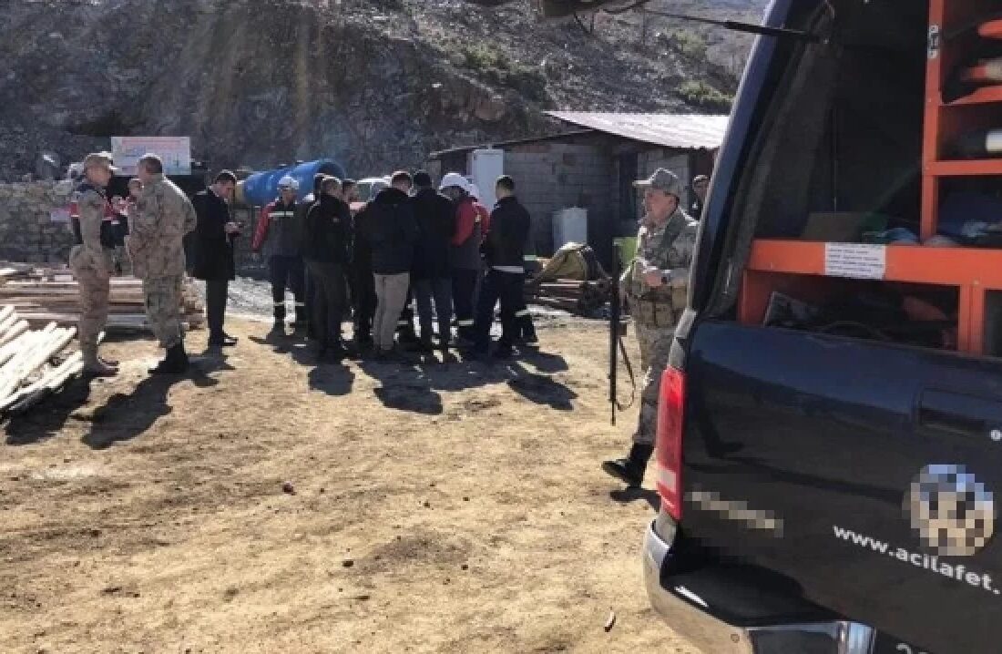 Elazığ’da maden ocağında patlama: Üzerlerine taş düşen 2 işçiden 1’i yaralandı
