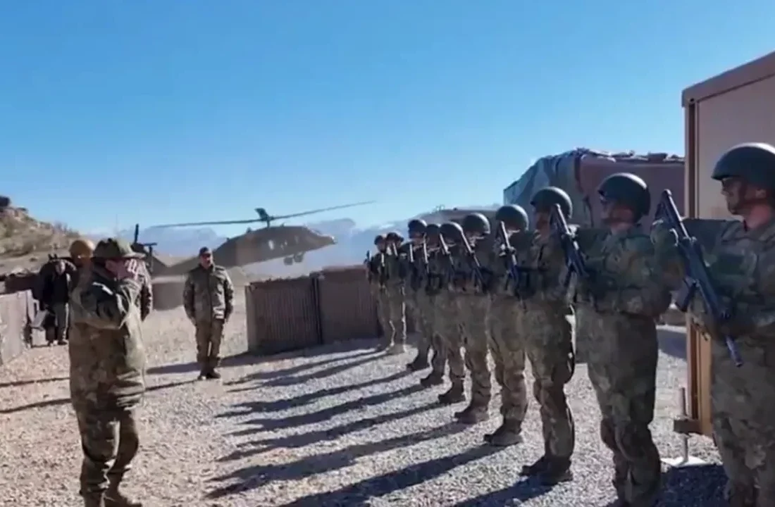 Kara Kuvvetleri Komutanı Orgeneral Selçuk Bayraktaroğlu, Pençe Kaplan Harekat Bölgesi’nde