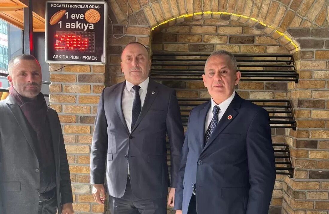 MHP İzmit’ten 5 bin adet askıda ekmek bağışı