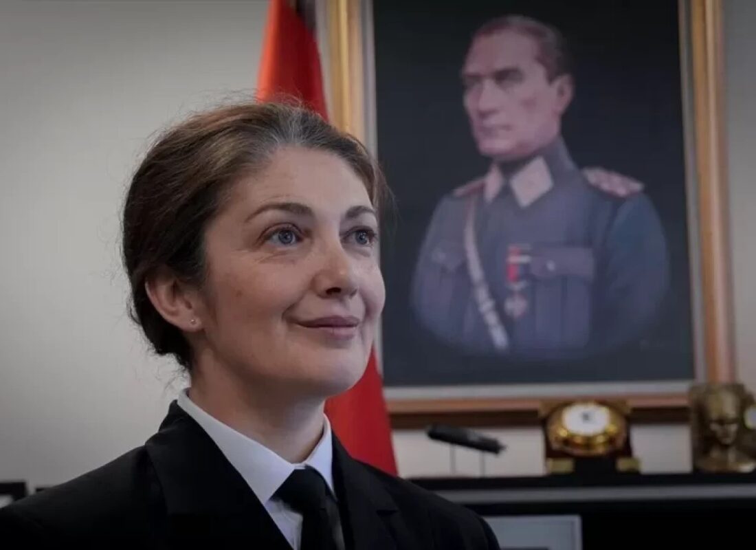 Cumhuriyet’in ilk kadın amirali Gökçen Fırat! Tarihe adını yazdırdı
