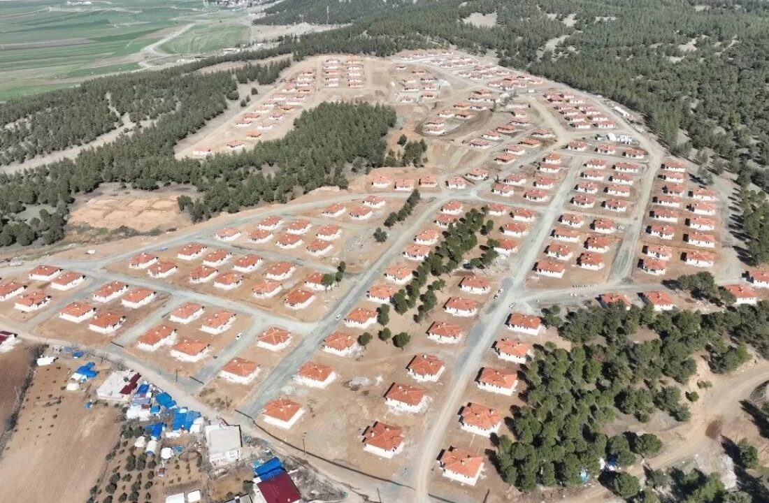 Kahramanmaraş’ta depremden sonra köyler yeniden kuruluyor