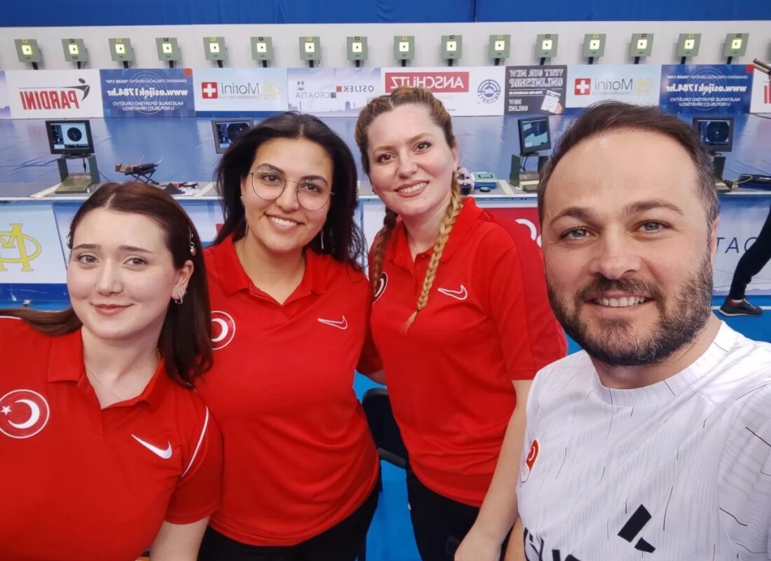 Türkiye, Havalı Silahlar Avrupa Şampiyonası’nda altın madalya kazandı