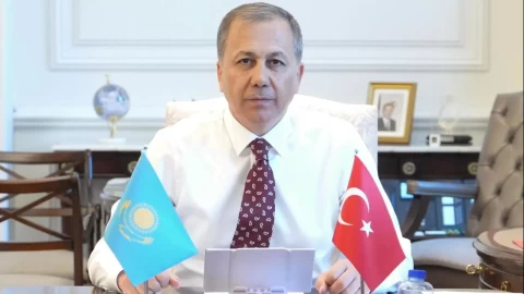 Türkiye-Kazakistan hattında kritik görüşme! Bakan Yerlikaya’dan iş birliği vurgusu