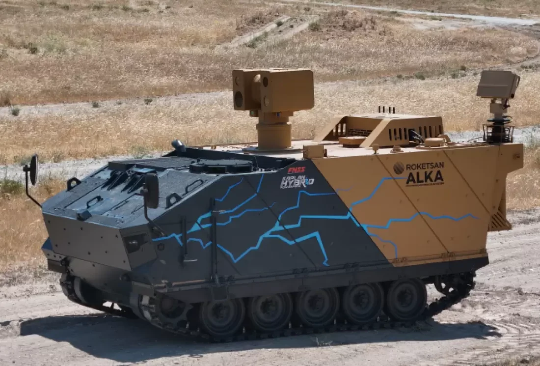 Türk Savunma Sanayisi’nde Lazer silahlı hibrit araç!