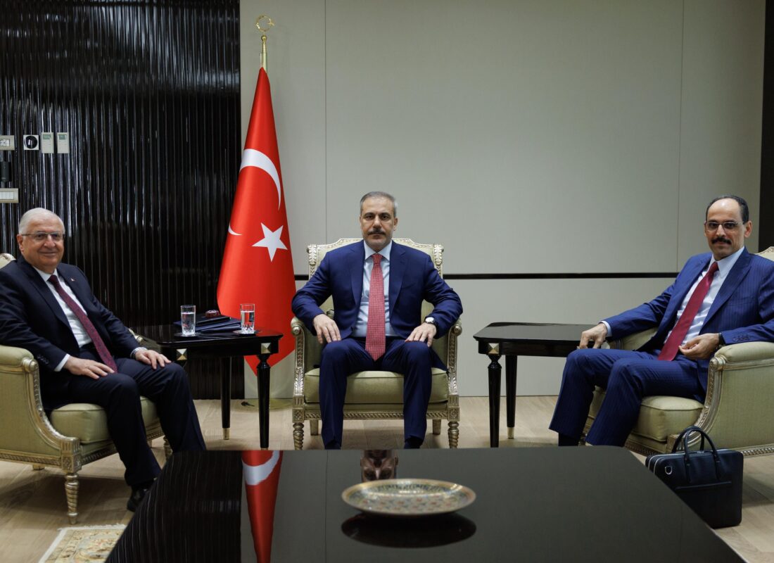 Dışişleri Bakanlığında 3’lü zirve