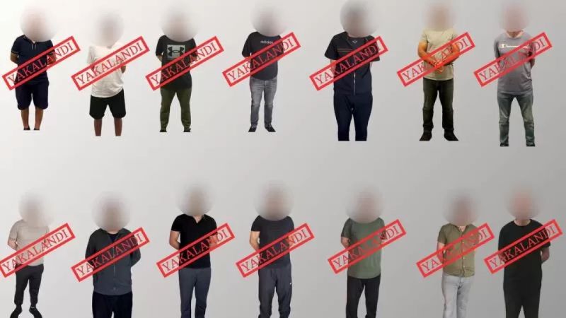 Kırmızı bültenle ve ulusal seviyede aranan 14 suçlu Türkiye’ye getirildi