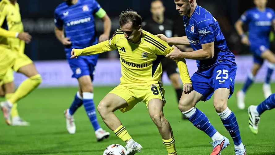 UEFA Avrupa Ligi Dinamo Zagreb 3-1 Fenerbahçe