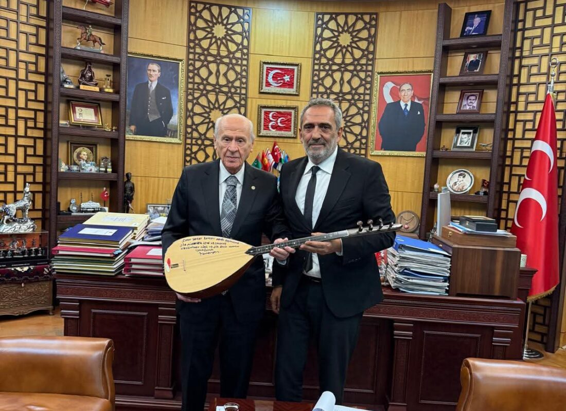 Yavuz Bingöl, MHP Lideri Devlet Bahçeli’yi ziyaret etti