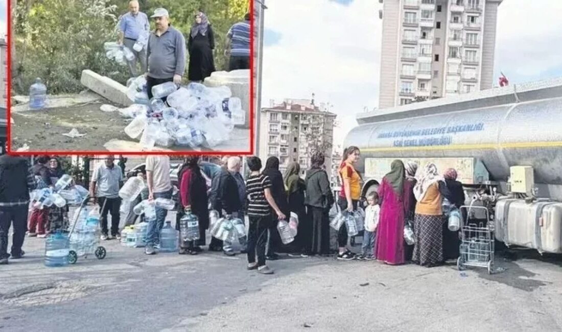 CHP’li belediyelerde su krizi vatandaşları bezdirdi: Çeşmelerden su temin ediyor