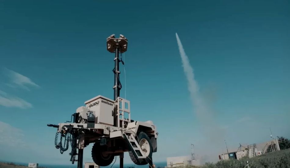 GÖKSUR IIR ilk atışta hedefi yok etti