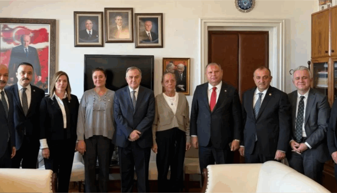 MHP heyeti, Mattia Minguzzi’nin ailesiyle görüştü