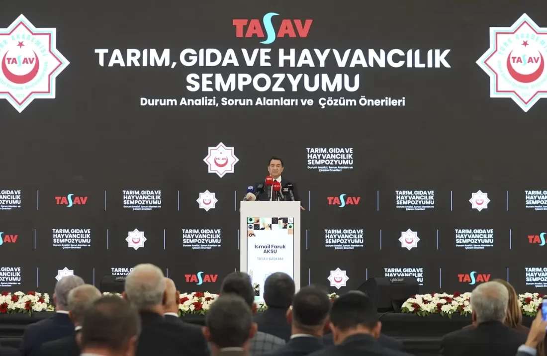 TASAV “Tarım, Gıda ve Hayvancılık” sempozyumunun sonuç bildirgesini açıkladı