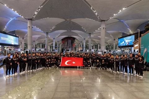 Milli sporcular, 6. İslami Dayanışma Oyunları için Riyad’a gitti