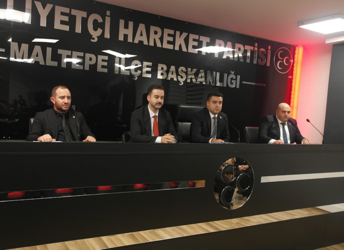 MHP Maltepe’de Aykut Doğan Dönemi “Birlik Çağrısı” Yeni Yönetimi basına açıkladı