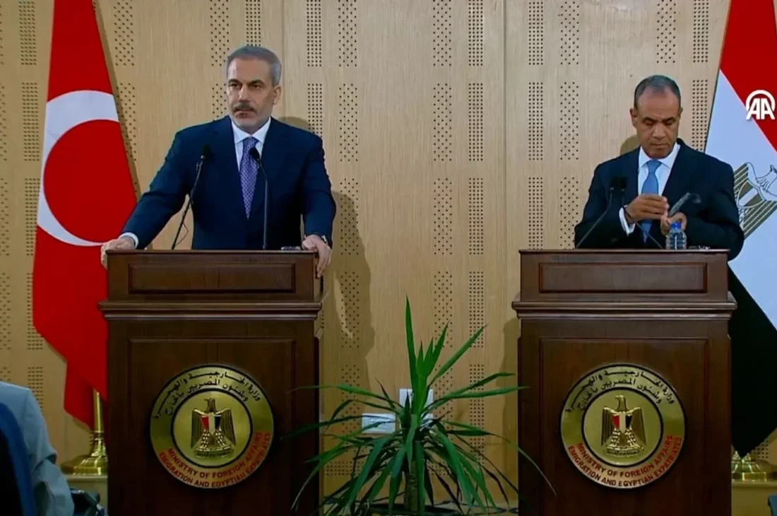 Bakan Fidan: Gazze’de ateşkesin kalıcı olması için Mısır’la yakın işbirliği içindeyiz