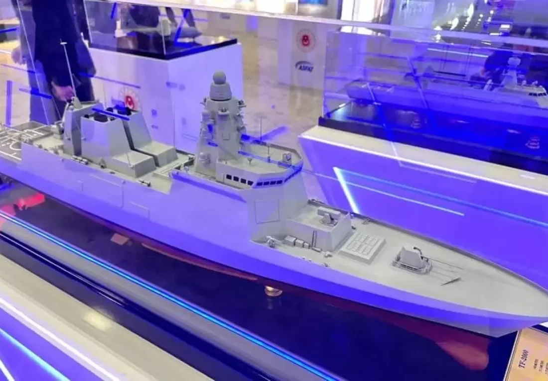 Türkiye’nin yüzen kalesi korkuttu!