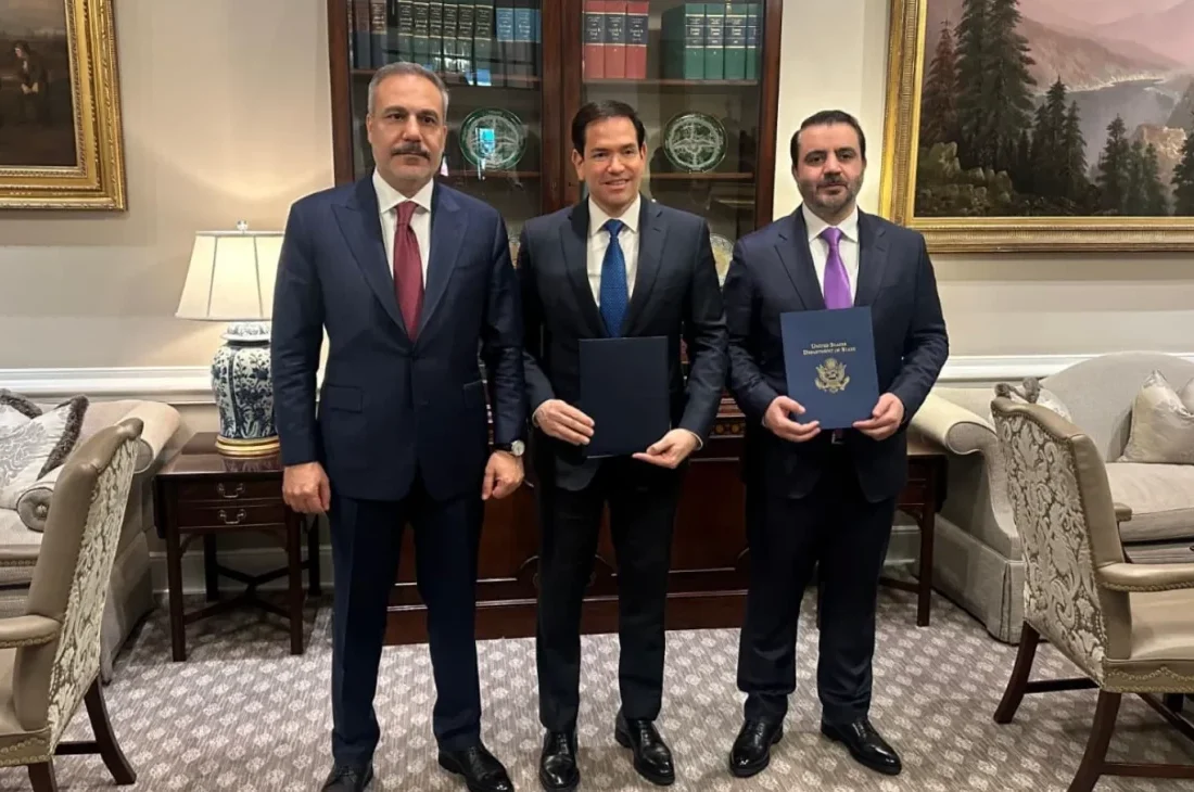 Washington’da kritik zirve: Dışişleri Bakanı Hakan Fidan, ABD ve Suriye dışişleri bakanlarıyla bir araya geldi