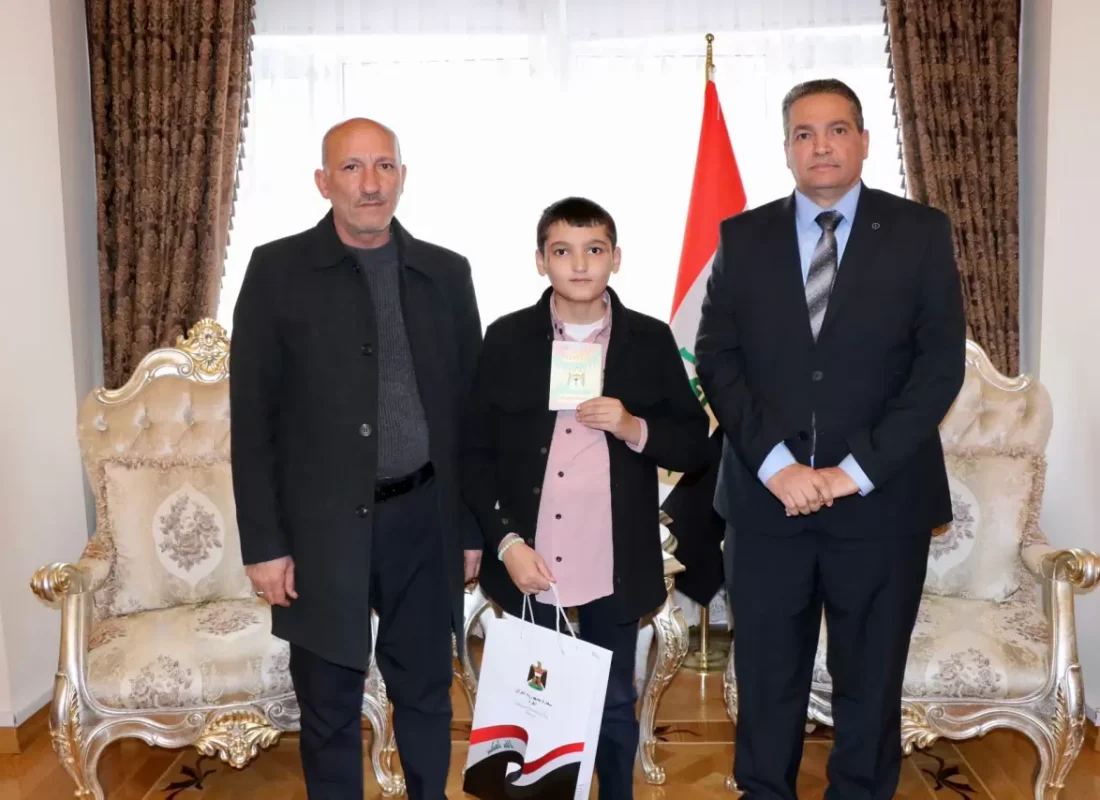 Irak’ta terör eyleminde kaçırılan çocuk, Türkiye’de ailesine kavuştu