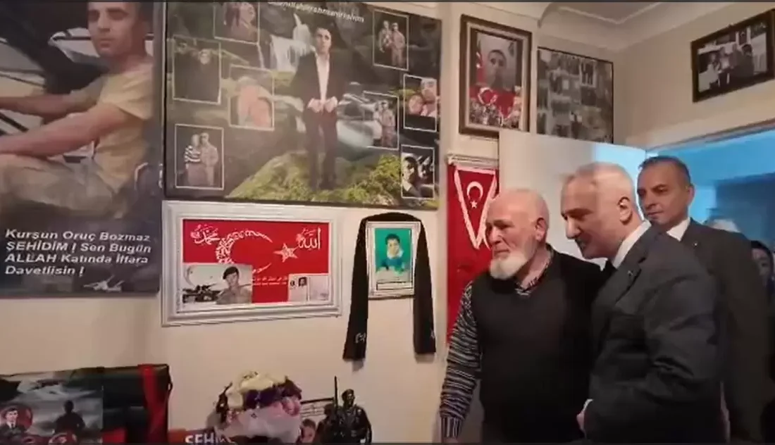 MHP’den şehit ailelerine anlamlı ziyaret