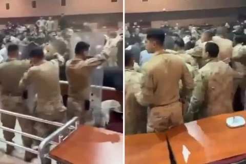 Daltonlar davasında ortalık karıştı: Karar anında jandarmaya saldırı