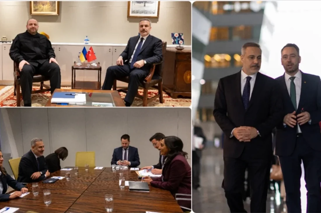 Bakan Fidan, Kanada, Belçika ve Ukrayna ile kritik görüşmeler yaptı