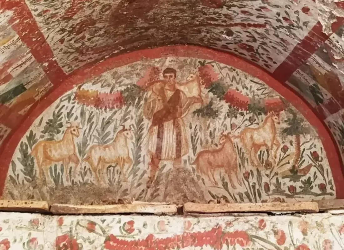 İznik’te önemli keşif! “Çoban İsa” (Good Shepherd) figürü gün yüzüne çıkarıldı