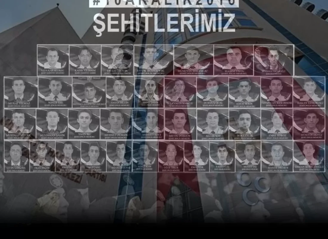 MHP Beşiktaş’taki terör saldırısı şehitlerini andı