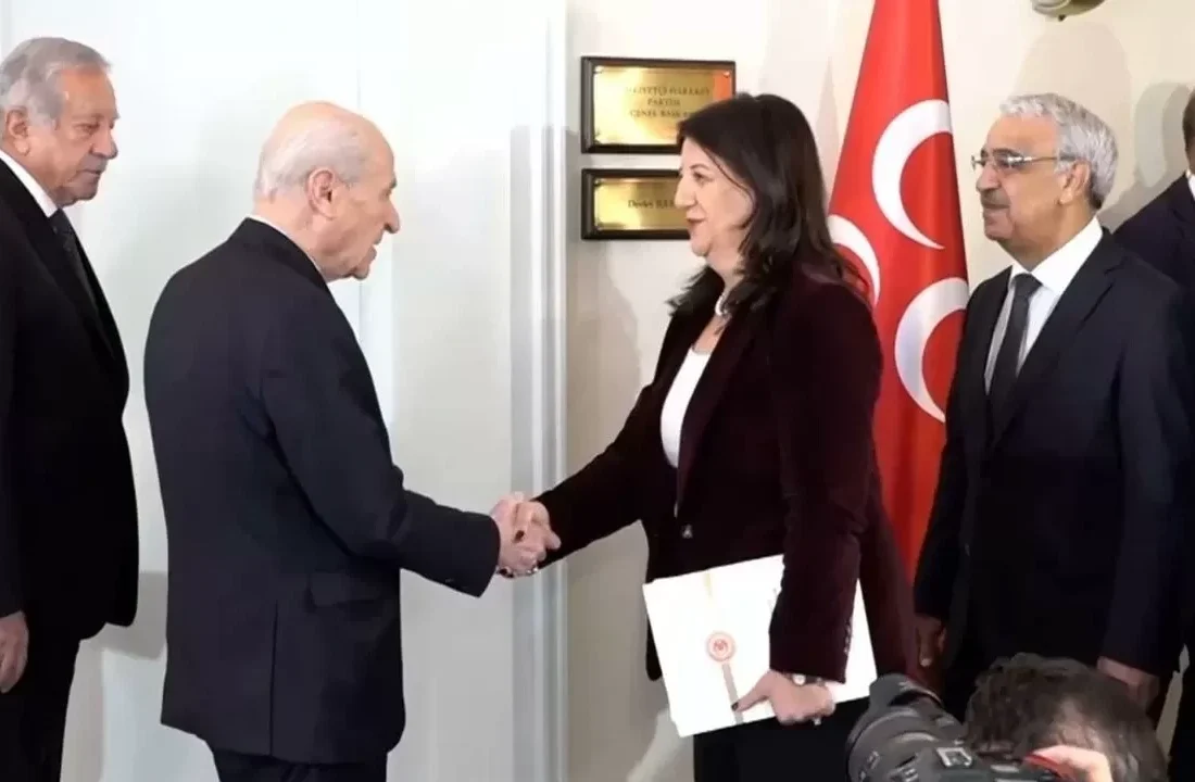 MHP Lideri Devlet Bahçeli DEM İmralı heyetini kabul etti!