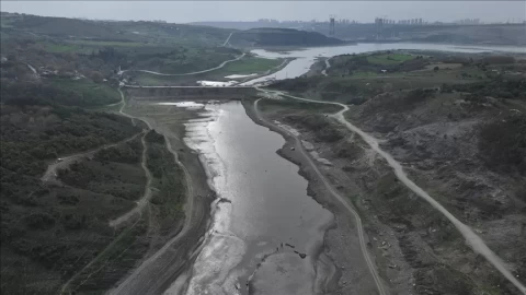 İstanbul barajları kritik seviyede: Doluluk oranı yüzde 17,83’e geriledi