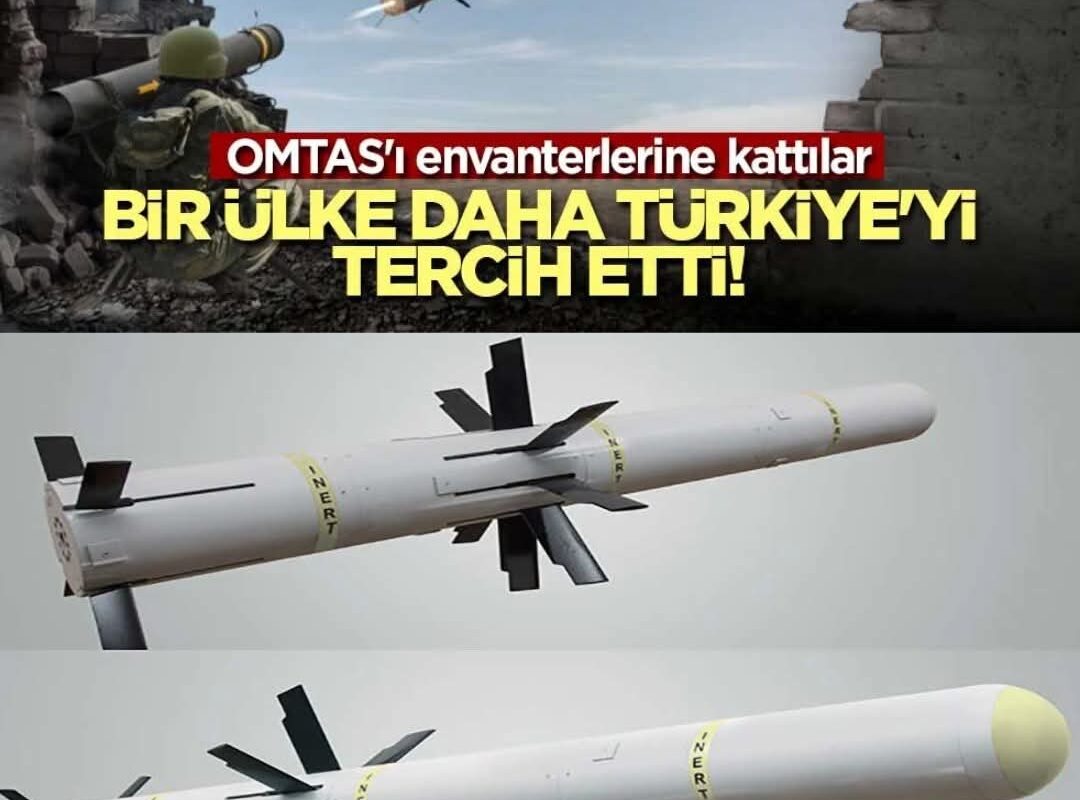 Bir ülke daha Türkiye’yi tercih etti! OMTAS’ı envanterlerine kattılar