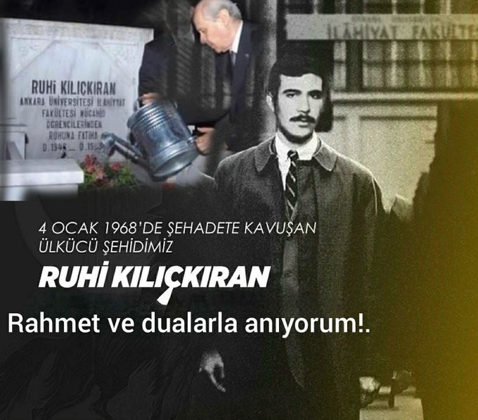 MHP’li Karakaya: Ruhi Kılıçkıran “Ülkücü şehitler kervanının yolbaşçısıydı”