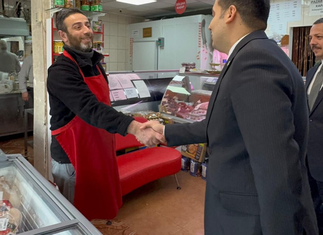 MHP Maltepe ilçe başkanı Aykut DOĞAN Esenkent Esnafıyla Buluştu
