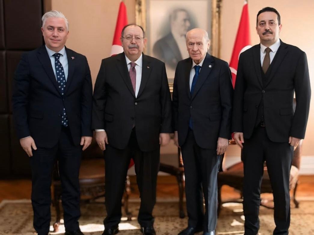YSK Başkanı Ahmet Yener’den MHP Lideri Bahçeli’ye ziyaret