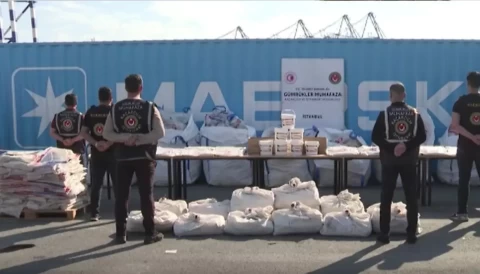 Türkiye’de Kokain Operasyonu