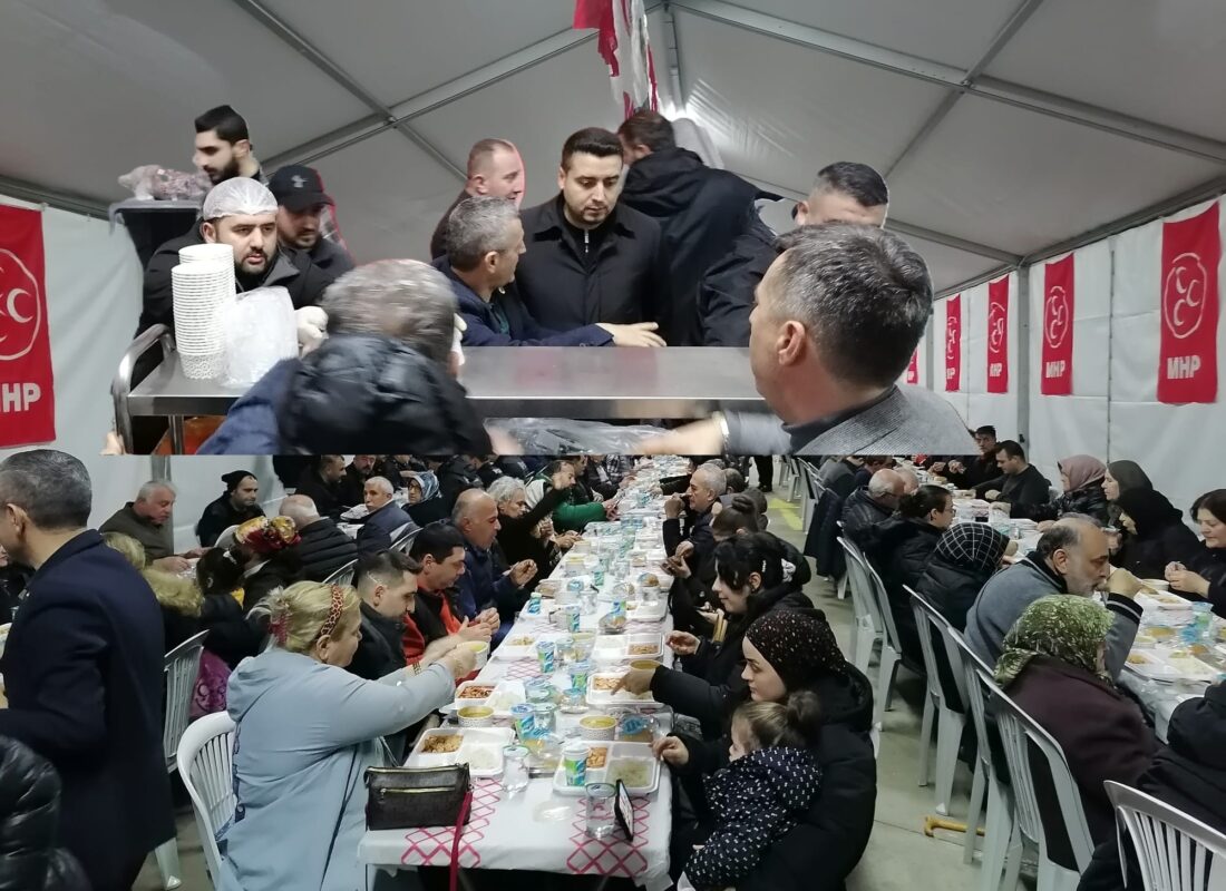 MHP Maltepe İlçe Başkanlığı Ramazan Çadırı ile gönüllere girdi