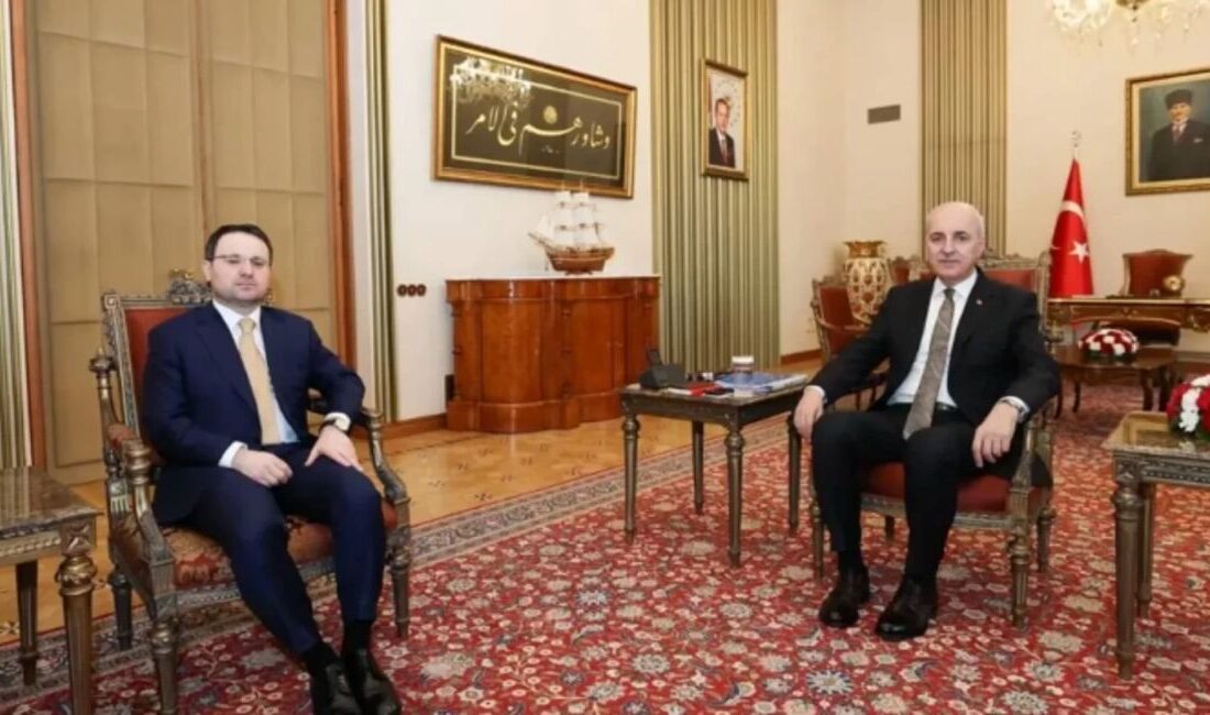 Adalet Bakanı Akın Gürlek’in TBMM Başkanı Ziyareti