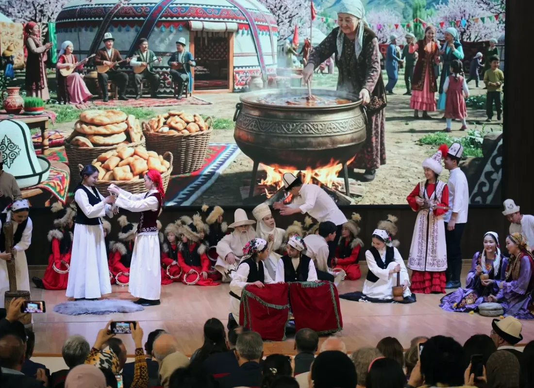 Kırgızistan-Türkiye Manas Üniversitesi’nde Nevruz Bayramı Coşkusu