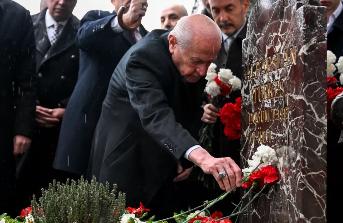 MHP Lideri Devlet Bahçeli’nin Başbuğ Alparslan Türkeş’i Anma Ziyareti