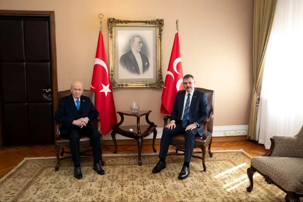 İçişleri Bakanı Mustafa Çiftçi’den MHP Lideri Devlet Bahçeli’ye Ziyaret