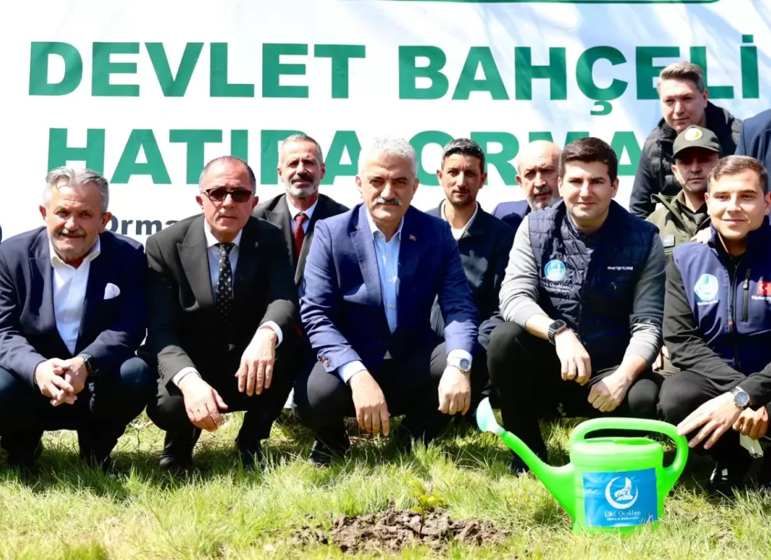 Düzce’de ‘Devlet Bahçeli Hatıra Ormanı’ İçin 200 Fidan Dikildi