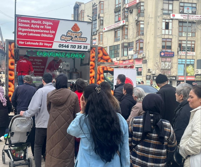 MHP Maltepe İlçe Başkanı Aykut Doğan’dan Başbuğ Alparslan Türkeş için Lokma Hayrı