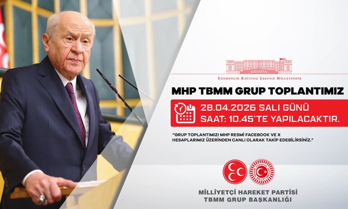 MHP Lideri Devlet Bahçeli’nin Grup Toplantısındaki Beklenen Mesajları