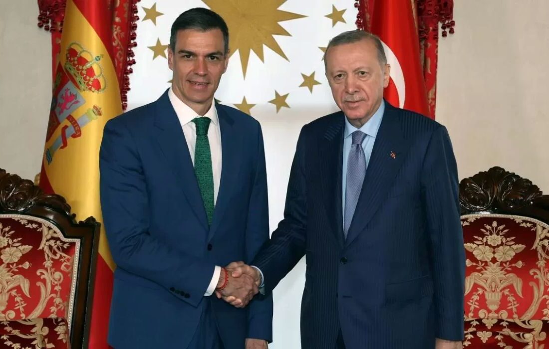 Cumhurbaşkanı Erdoğan ve İspanya Başbakanı Sanchez Görüşmesi