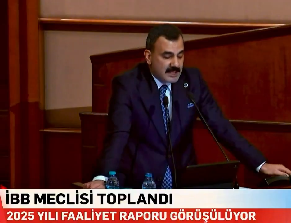 MHP’li Orkun Ayhan İBB Meclisi’nde konuştu: Bu Bir Faaliyet Raporu Değil, İbret Belgesidir!