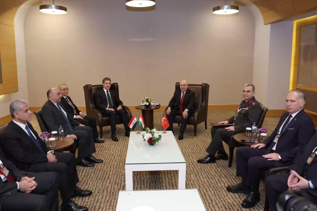 Bakan Yaşar Güler ve IKBY Başkanı Neçirvan Barzani Görüşmesi